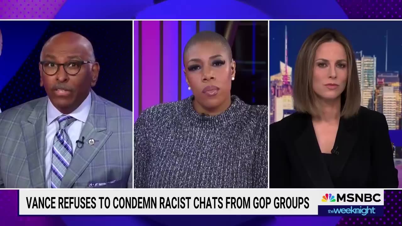 Michael to Vance and Trump: You need to 'own up' to Young Republicans’ racist chat.