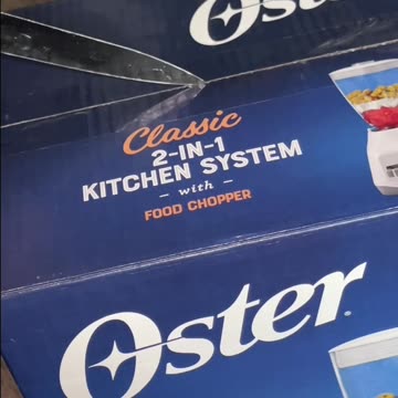 New Oster Classic 2-in-1 Kitchen System 6 Cup Blender and 3 Cup Food Processor