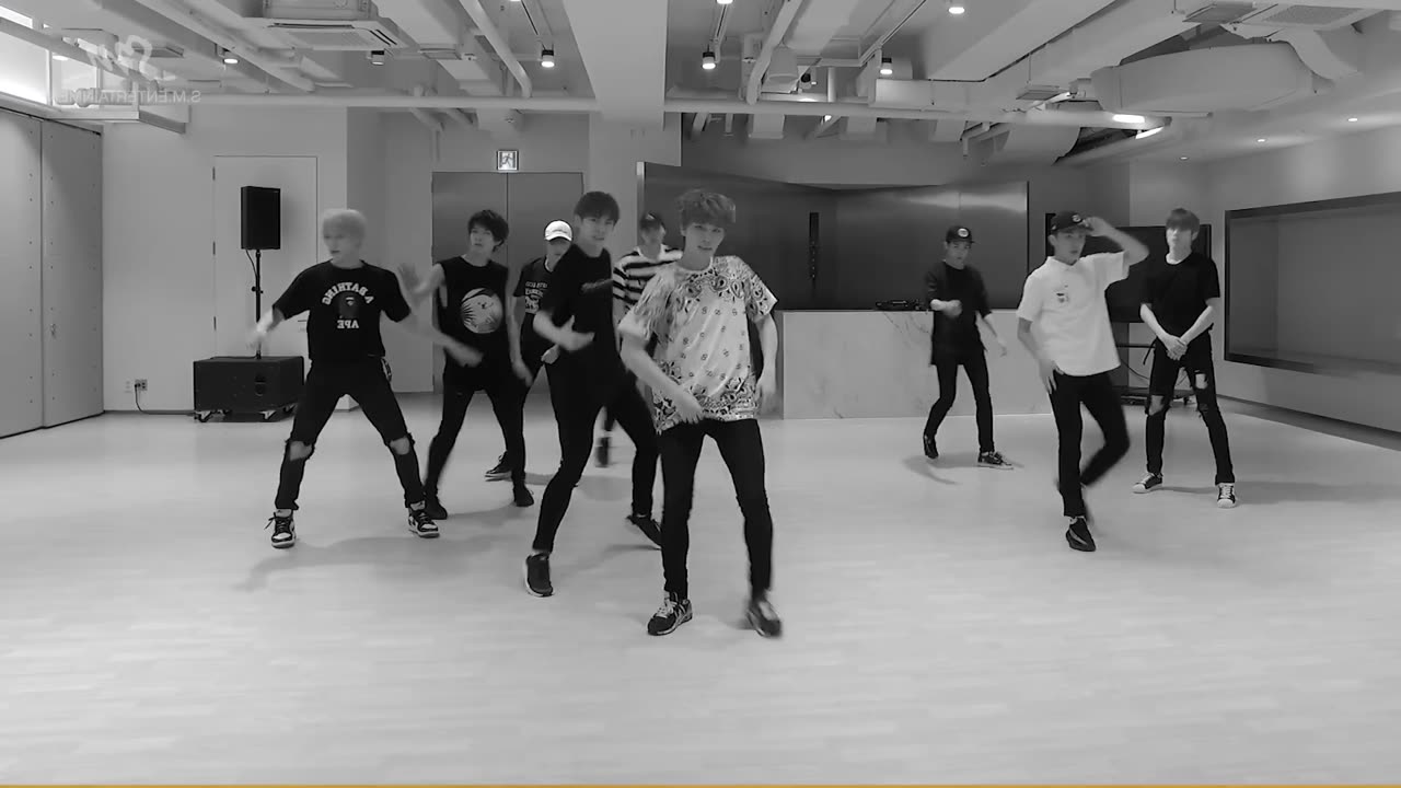 NCT 127 Cherry Bomb Dance Practice Mirrored