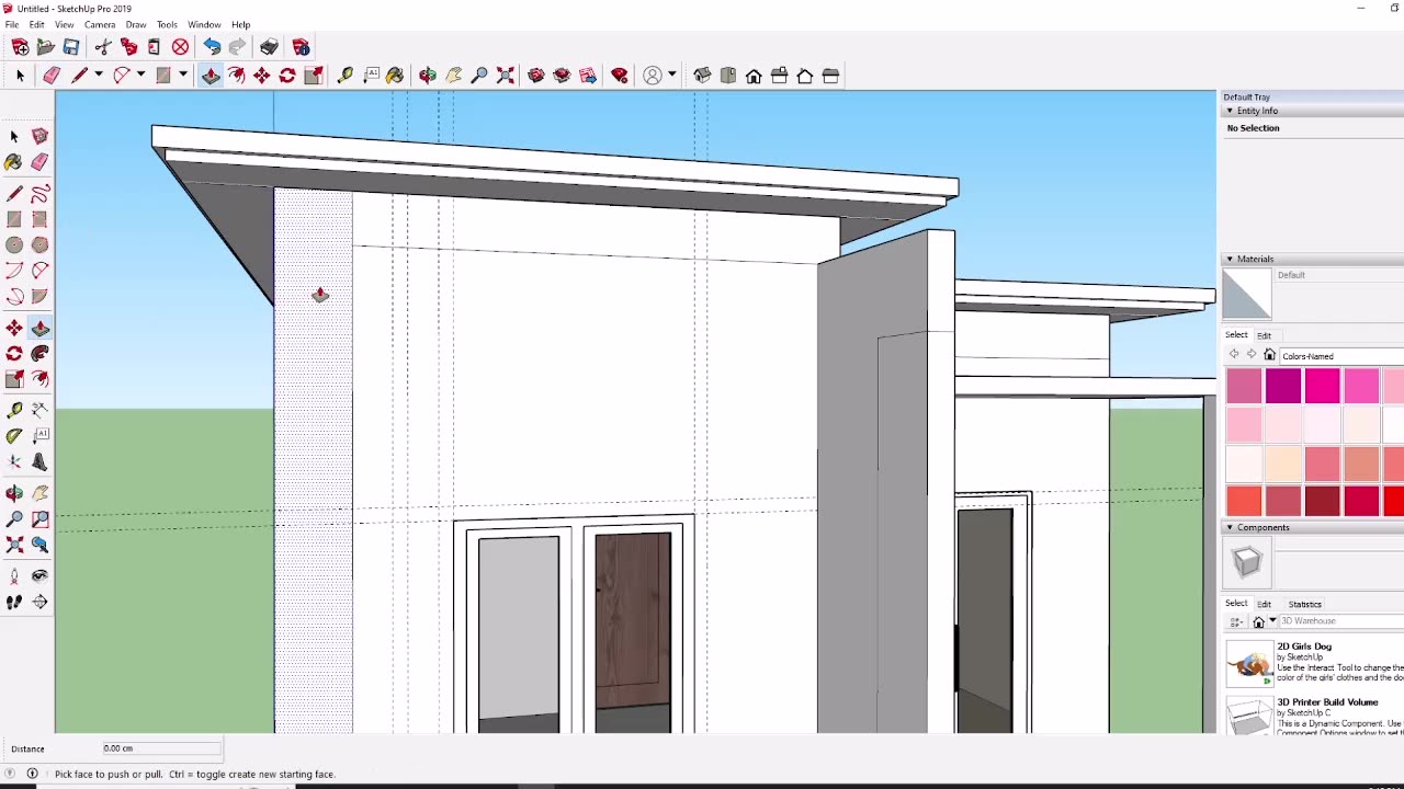 tutorial design house size 6 x 6 meters 39