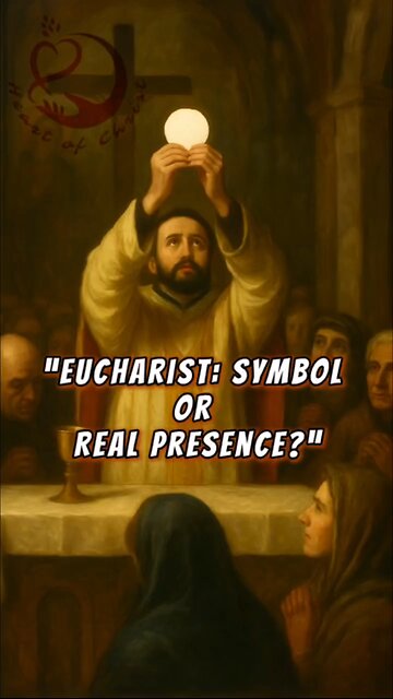 WHAT DID THE FIRST CHRISTIANS BELIEVE ABOUT THE EUCHARIST? #truth #jesus #mary #joseph #ihs #christ