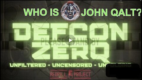 DEFCON ZERQ - AIR FORCE 1 EMERGENCY TURN AROUND TO DAVOS. IT IS COMING. WHO IS JOHN QALT?