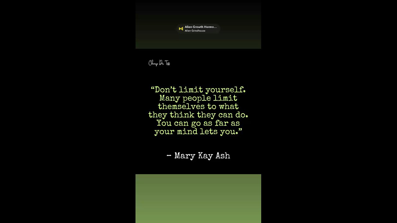 Believe in yourself!