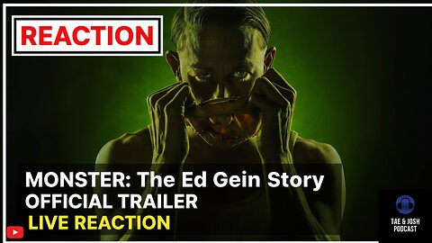 Monster: The Ed Gein Story | Official Trailer Reaction