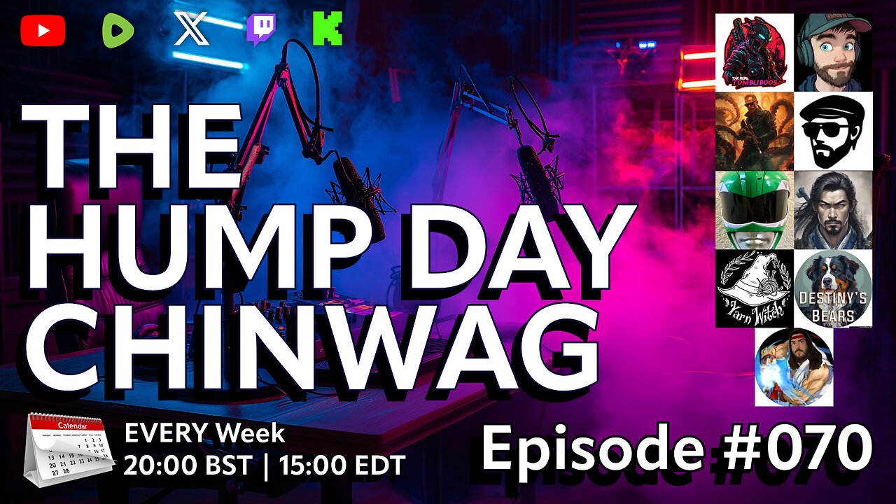 🔴The Hump Day Chin Wag🔴TV, Film, Gaming and News Podcast🔴Episode 070🔴