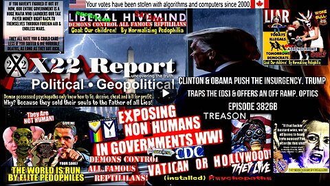 Ep 3826b - Clinton & Obama Push The Insurgency, Trump Traps The [DS] & Offers An Off Ramp, Optics