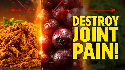 Top 3 Foods That DESTROY Joint Pain & Inflammation FAST! 🔥 (Eat These Daily!)”
