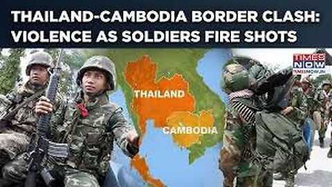 Thailand Cambodia Conflict. Battles Breakout at the Border.