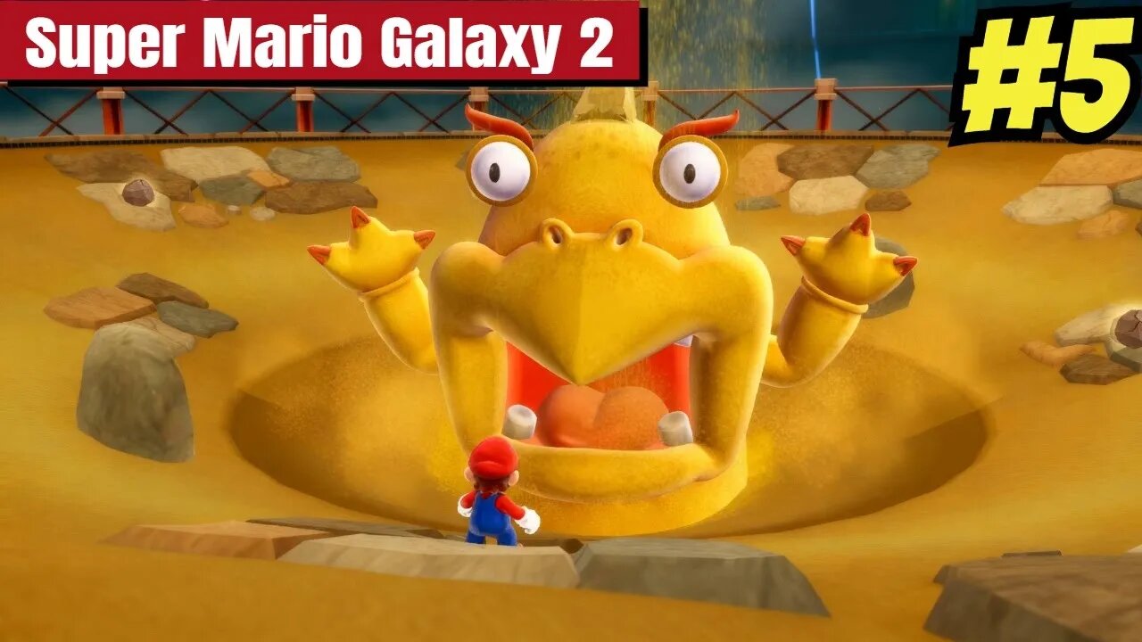 Super Mario Galaxy 2 | Wait, did my shout just echo in the background?