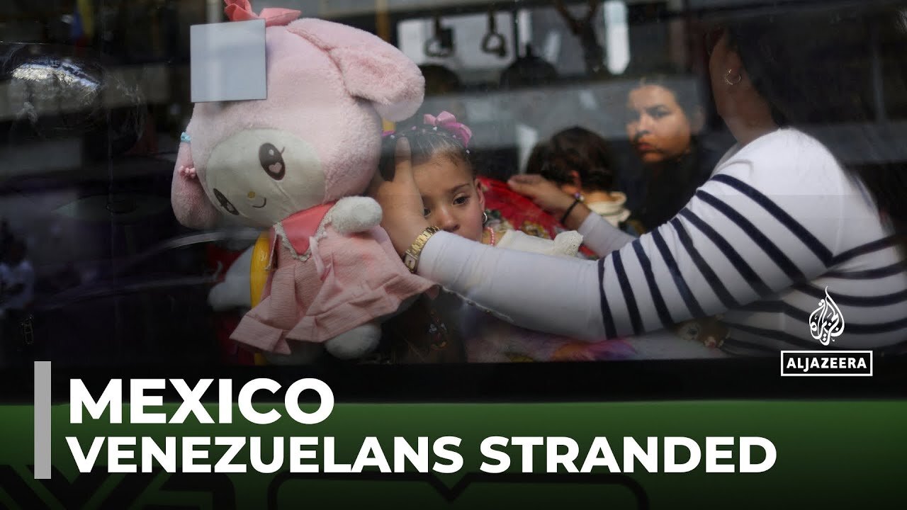 Venezuelans stuck in Mexico as US revokes Temporary Protected Status