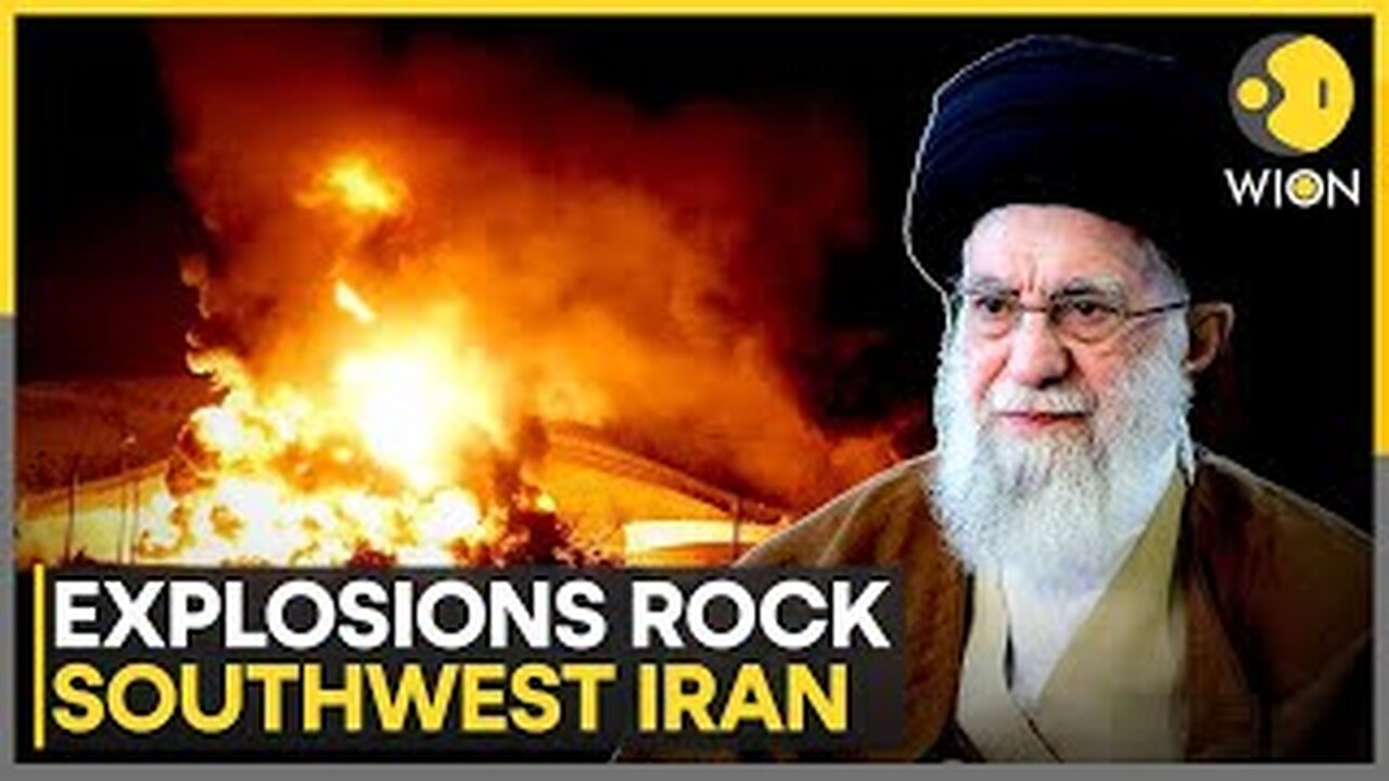 Israel-Iran War Powerful Explosions Heard In Southwest Iran