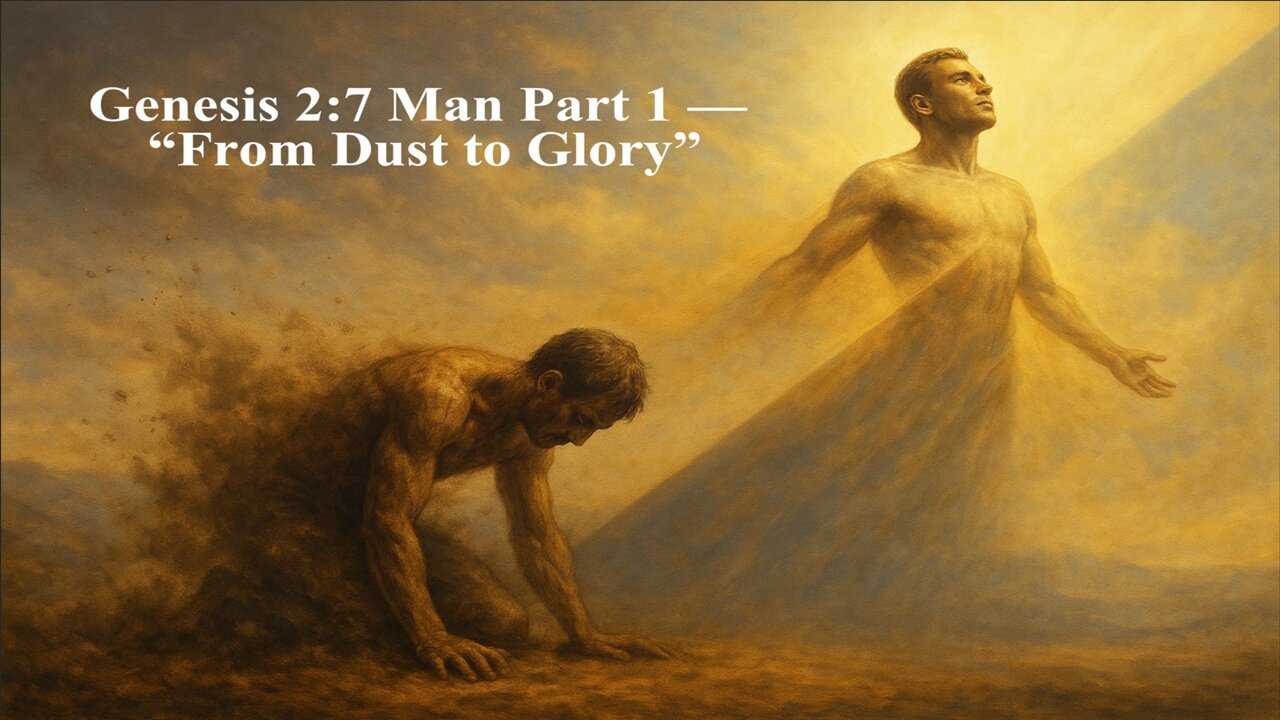 Genesis 2:7 Man Part 1 — “From Dust to Glory”