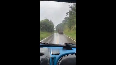 Close call for truckers