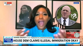Congresswoman Jasmine Crockett, “It is not a criminal violation to enter the country illegally.”