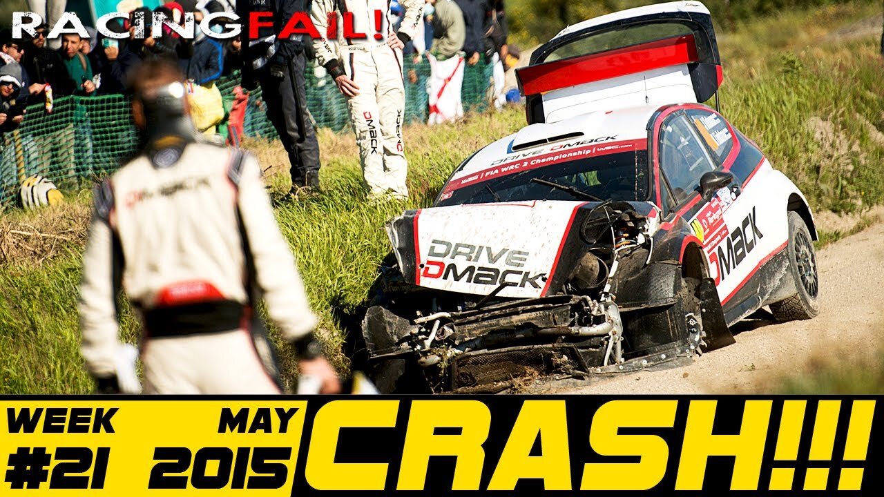 Racing and Rally Crash Compilation Week 21 May 2015