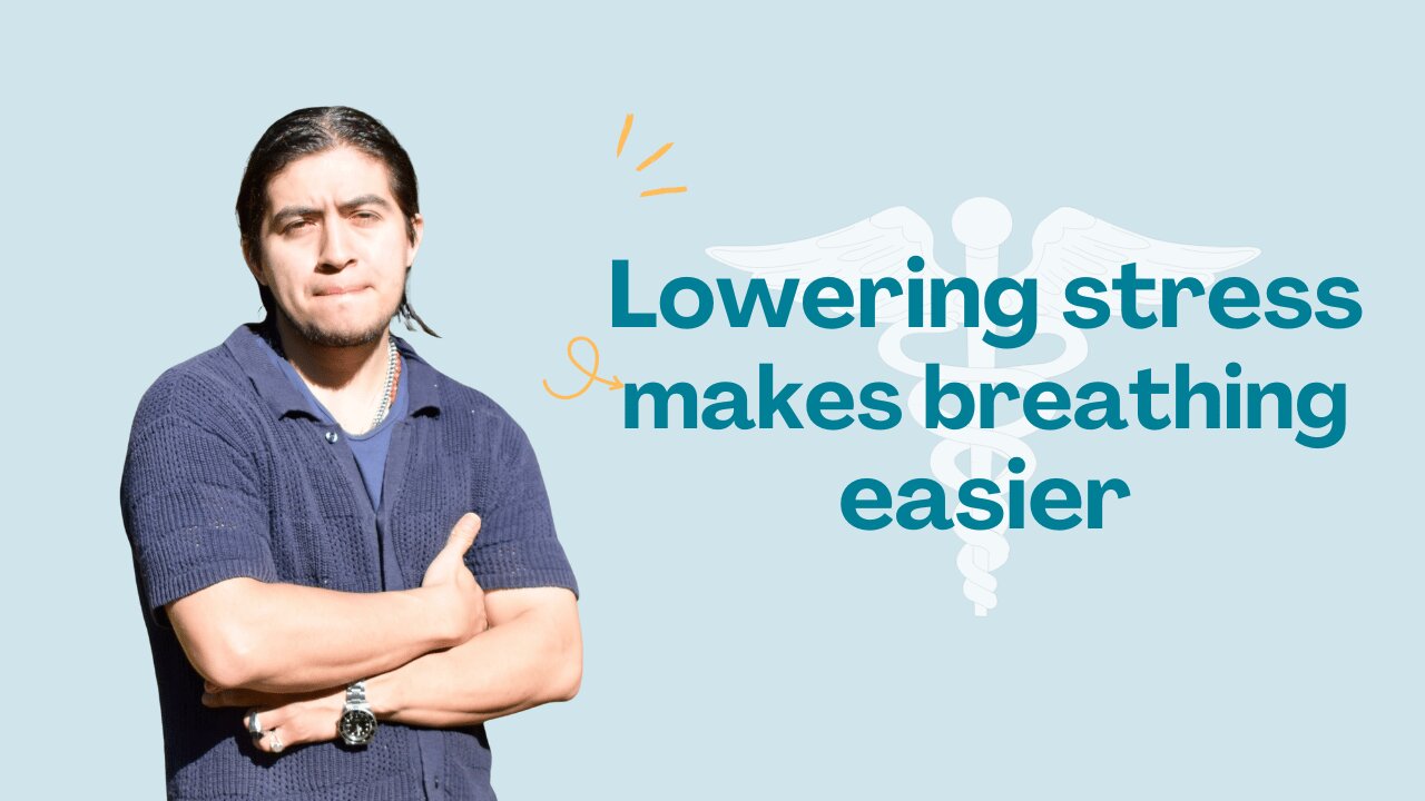 Lowering stress makes breathing easier by Ed Delacruz #health #healthy #healthadvice #reels #shorts