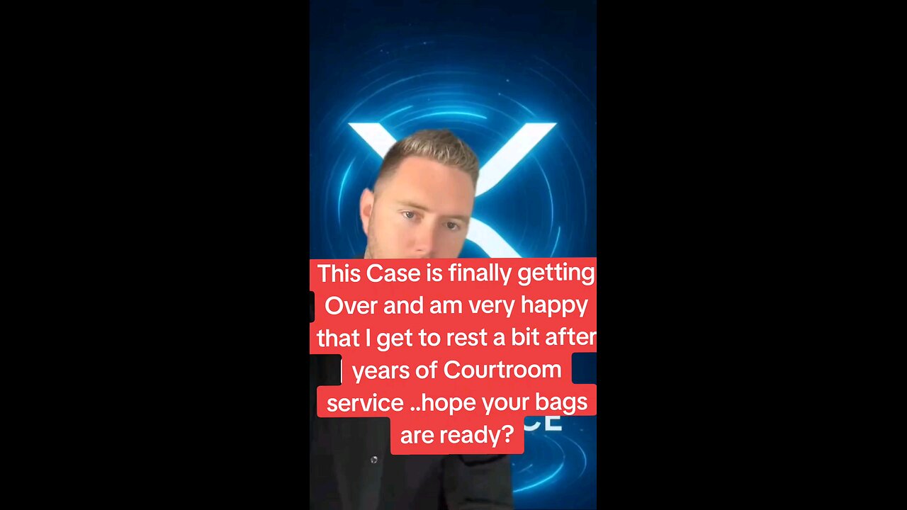 Am very happy that I get to rest a bit after years of Courtroom service ..hope your bags are ready?