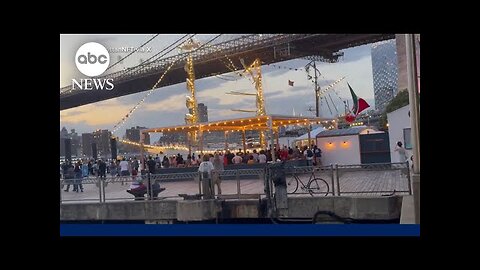 At least 2 dead after Mexican Navy ship crashes into Brooklyn Bridge