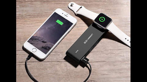 Best MFI Certified Power Bank With Wireless Charging Dock For Apple Watch