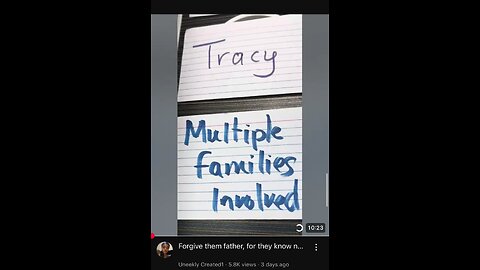 Terrorists on YouTube ~ Admission of Mommy and Daddy Issues and “Don Daddy”??? Wow