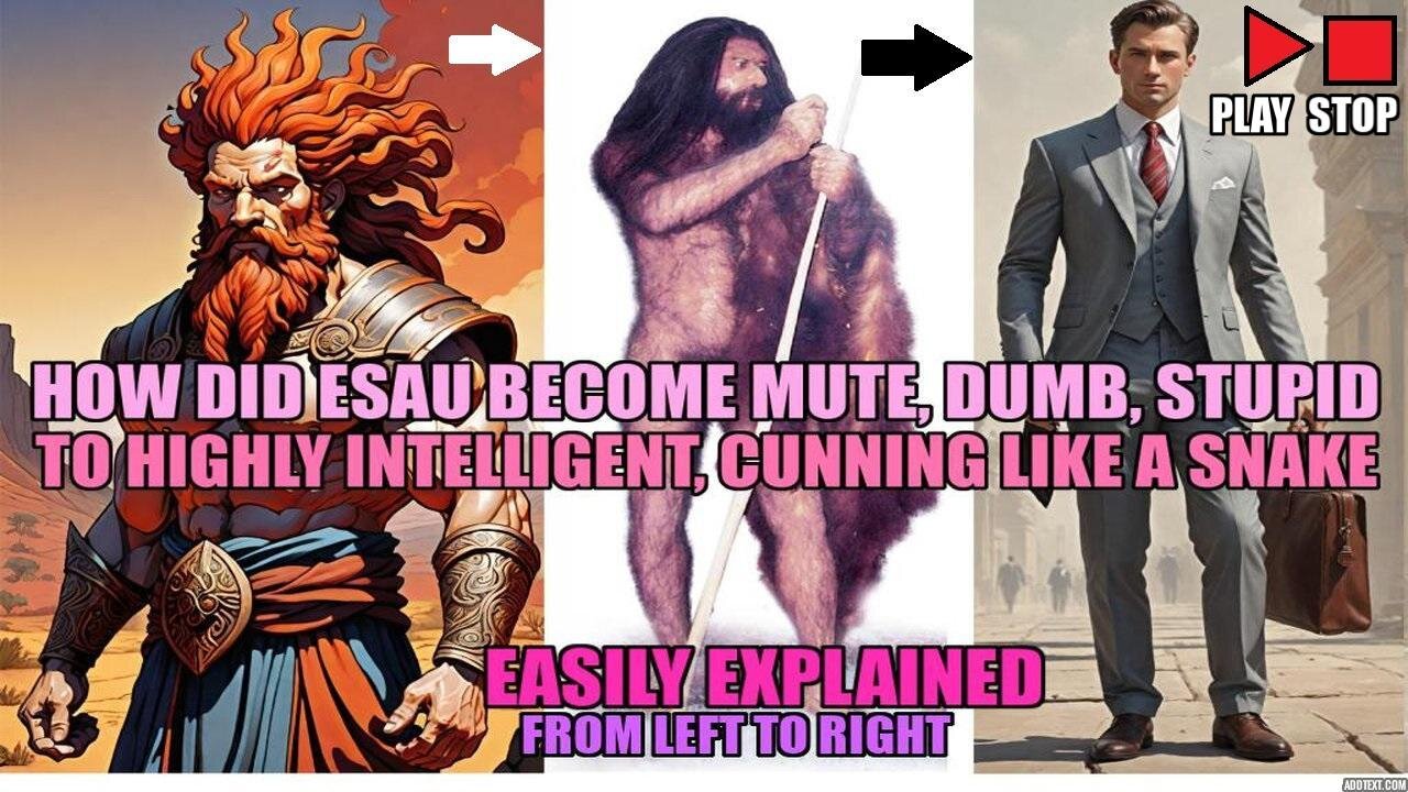 The Biblical Process Of How Caucasians Became Mute Cave People Unto His Now Cunning Self?