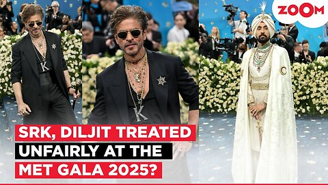 Shah Rukh Khan & Diljit Dosanjh were treated UNFAIRLY at the Met Gala 2025? Spokesperson REVEALS!