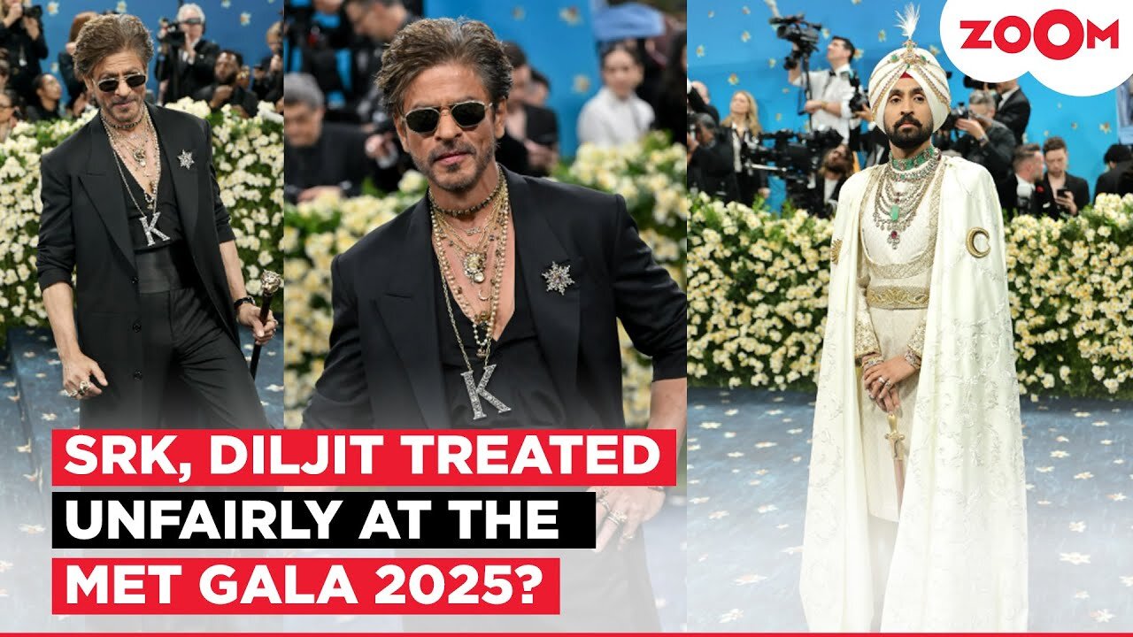 Shah Rukh Khan & Diljit Dosanjh were treated UNFAIRLY at the Met Gala 2025? Spokesperson REVEALS!