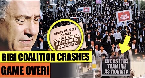 BREAKING: Netanyahu Gov't COLLAPSES as Coalition CRUMBLES In HUGE PROTEST!