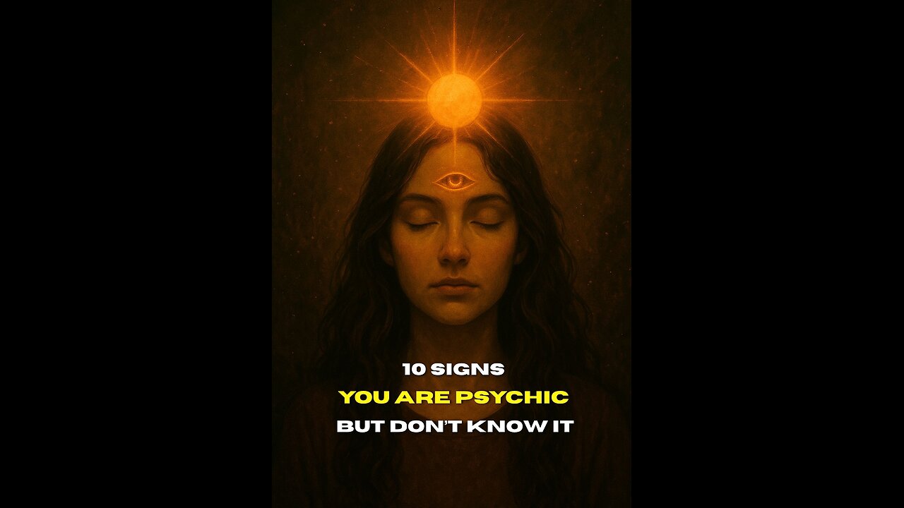 10 signs you are a Psychic