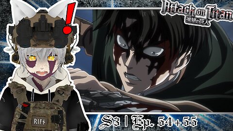 THE AUDIO SCUFF CONTINUES! | Heathen Reacts to Attack on Titan Season 3 Ep. 54+55