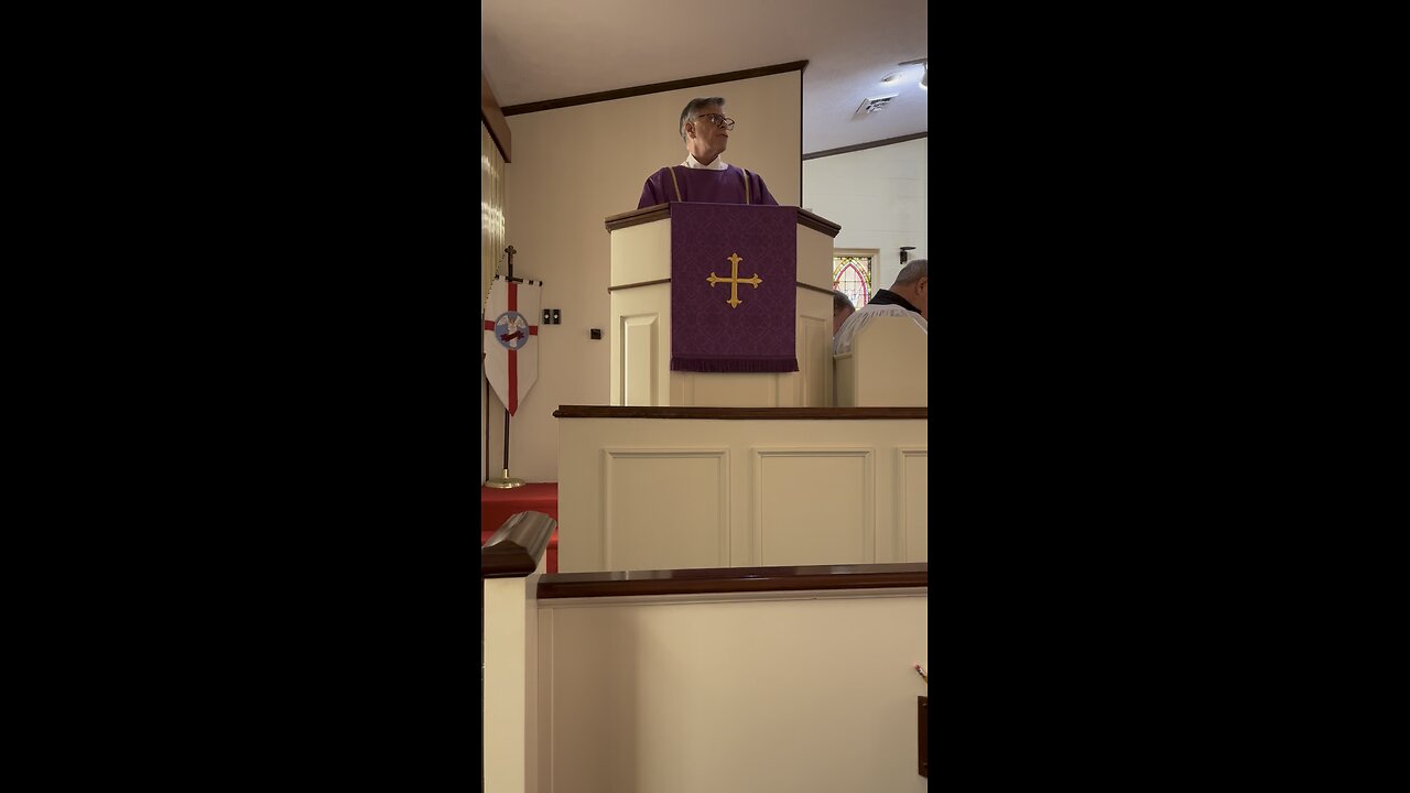 Dn. Collins’s Sermon from Lent IV