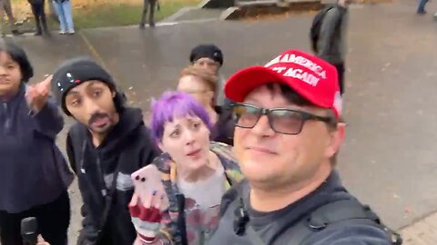 Tommy Goes To Portland State University! Leftist Lunatics ATTACK HIM!!