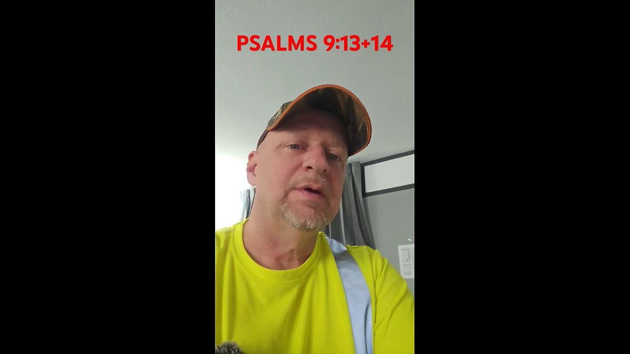 #PSALMS9:13+14 "JESUS RESCUED ME !"