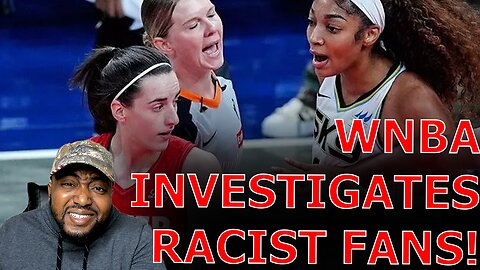 WOKE WNBA Opens RACISM Investigation After Angel Reese LOSES HER MIND Trying To Fight Caitlin Clark!