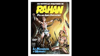 Rahan. Episode 173. By Roger Lecureux. Rahan and the Eater of Men. A Puke(TM) Comic.