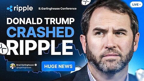Brad Garlinghouse: Is Trump To Blame For Ripple Crash? XRP PRICE PREDICTION