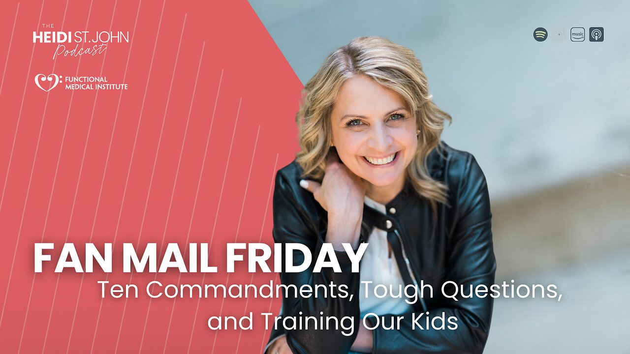 Fan Mail Friday: Ten Commandments, Tough Questions, and Training Our Kids