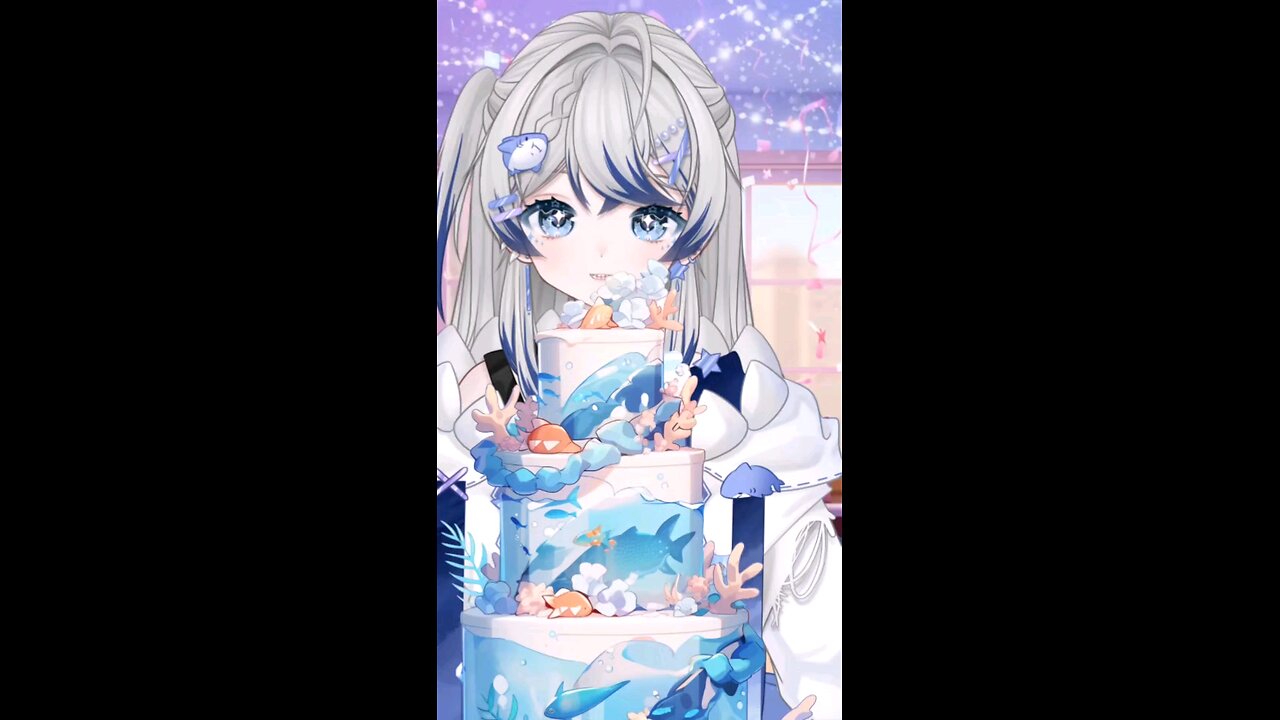 Yummy birthday cake