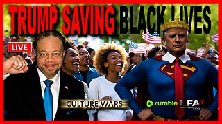 LEFT SHOW ANGER AFTER TRUMP SAVES BLACK LIVES | CULTURE WARS 8.27.25 1PM