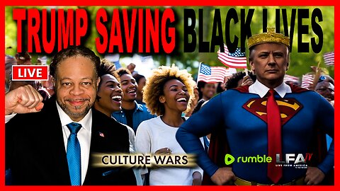 LEFT SHOW ANGER AFTER TRUMP SAVES BLACK LIVES | CULTURE WARS 8.27.25 1PM