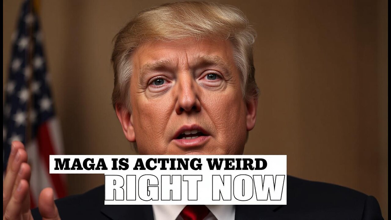 Why MAGA is "Acting Weird" Right Now