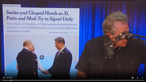 Putin Modi & Xi meeting signaling unity▮The Jimmy Dore Show