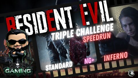 Resident Evil - Triple Speedrun Challenge - We end on INFERNO?!