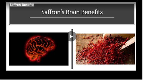 "The Health Advantages of Saffron"