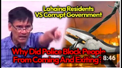 "Lahaina Man Frees Hawaiians Trapped by Cop, Brother Confronts Maui over Blocked Exits & Waters"