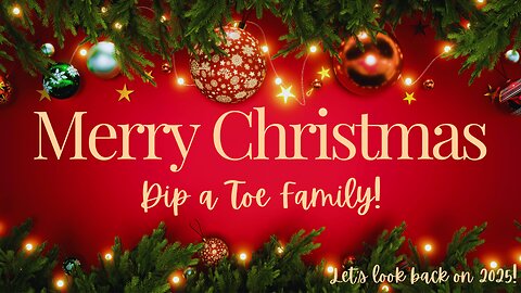 Dip A Toe Christmas Special: 2025 Crypto Year in Review! EP111