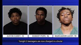 Black Teens Take Their Gangsta Union Break Before Continuing Beating White Man to Death