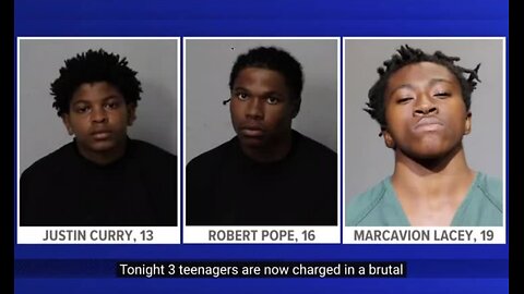 Black Teens Take Their Gangsta Union Break Before Continuing Beating White Man to Death