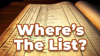 Where's The List? - The Talkin Live Show with Lamar Bearden