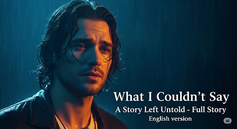 "What I Couldn't Say – A Story Left Untold | Emotional Short Film"